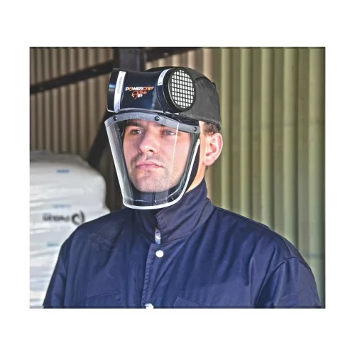 Szűrt levegős légzésvédő integrált fej- és arcvédelemmel PowerCap® Active™ SET