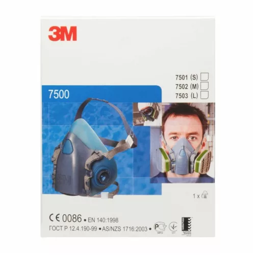 3M Félálarc test 7500 sorozat L