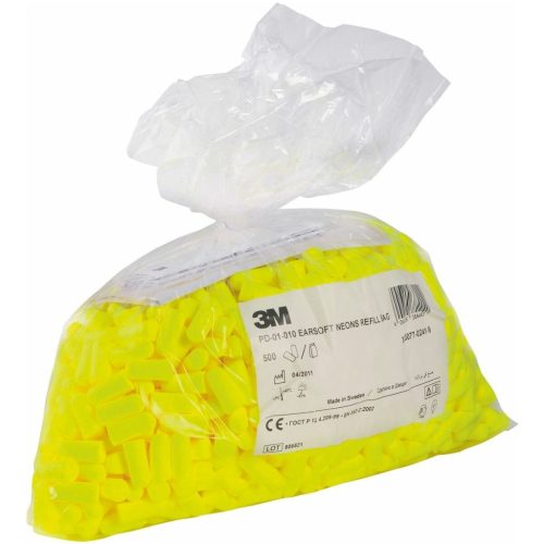 3M Füldugó készlet E-A-RSoft™ Yellow Neons R500