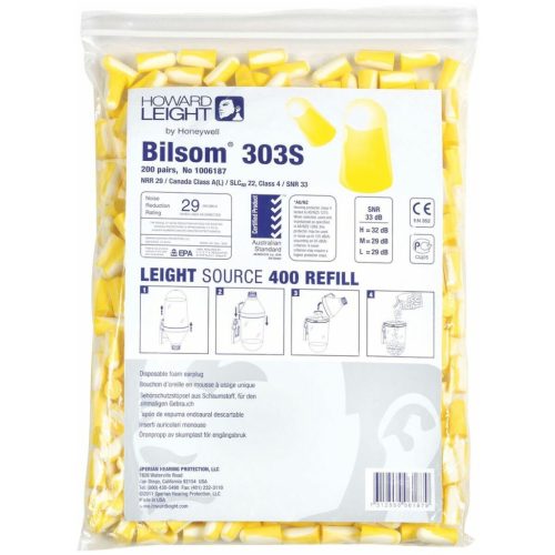 Howard Leight Füldugó készlet, 200 pár Bilsom 303S R200