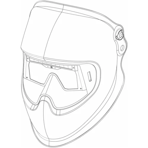 Optrel Automata hegesztőmaszk Optrel panoramaxx BLACK