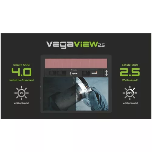 Automata hegesztőmaszk optrel® vegaview2.5 BLACK