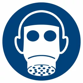 Utasítás jel Használjon légzésvédelmet 01200