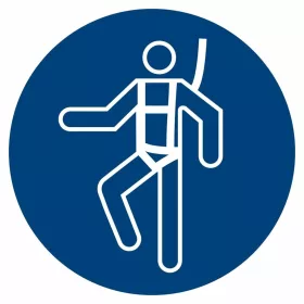 Utasítás jel Használjon testhevedert 02200