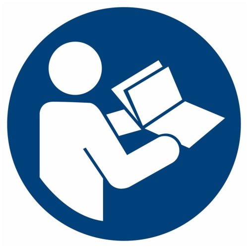 Utasítás jel Vegye figyelembe a használati útmutatót 02200
