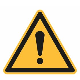   Figyelmeztető jelzés Általános figyelmeztető jelölés 01200