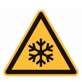   Figyelmeztető jelzés Figyelmeztetés alacsony hőmérsékletre 02200