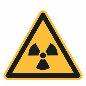   Figyelmeztető jelzés Figyelmeztetés radioaktív anyagokra vagy ionizáló sugárzásra 01200
