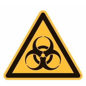   Figyelmeztető jelzés Figyelmeztetés biológiai veszélyekre 03050