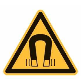   Figyelmeztető jelzés Figyelmeztetés mágneses mezőre 02200