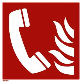   Tűzvédelmi jelzések, új szabvány Tűzjelző telefon 12200