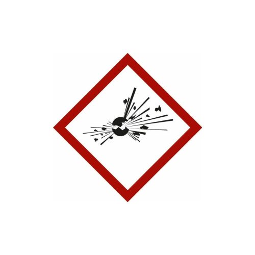 Veszélyes anyag szimbólum Robbanó bomba 03026