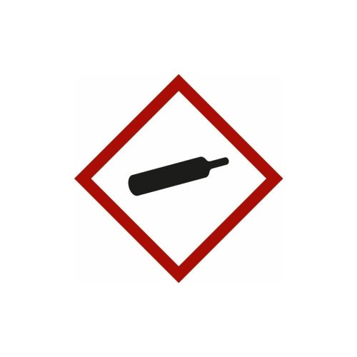 Veszélyes anyag szimbólum Gázpalack 03052