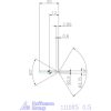 Holex Garant Központfúró HSS A 0,5 mm