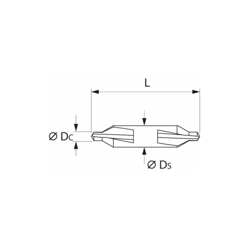 Holex Garant Központfúró HSS A 10 mm