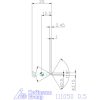 Garant Központfúró HSS/E A 0,5 mm