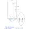 Garant Központfúró HSS-E A, felülettel 2,5 mm