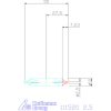 Garant Központfúró HSS B 2,5 mm