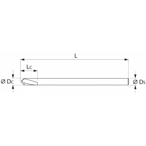 Garant NC-központozó HSS/E 120° N 12 mm
