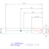 Holex Holex CleverDrill csigafúró HSS 17,5 mm