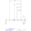 Holex Holex CleverDrill csigafúró HSS 3,9 mm