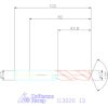 Garant Rövid fúró HSS-E FS 13 mm
