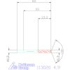 Garant Rövid fúró HSS-E FS 4,9 mm