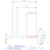Garant Rövid fúró HSS-E FS 5,3 mm