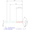 Garant Rövid fúró HSS-E FS 5,4 mm