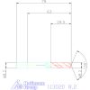 Rövid fúró HSS-E FS 8,2 mm