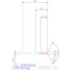 Garant Rövid fúró HSS-Co8 FS 3,1 mm
