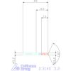 Garant Rövid fúró HSS-Co8 FS 3,2 mm