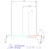 Garant Rövid fúró HSS-Co8 FS 6,5 mm