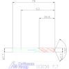 Garant Rövidfúró HSS/E N 7,7 mm