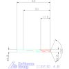 Garant Rövidfúró HSS/E N 4,8 mm