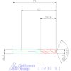 Garant Rövidfúró HSS/E N 8,1 mm