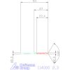 Holex Csigafúró HSS hengerelt N 2,3 mm