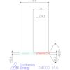 Holex Csigafúró HSS hengerelt N 2,6 mm