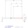Garant Spirálfúró lépcsős csúccsal, HSS N 4,9 mm
