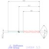 Garant Spirálfúró lépcsős csúccsal, HSS N 5,5 mm