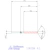 Garant Csigafúró lépcsős csúccsal, HSS-E INOX 4,1 mm