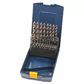   Garant Csigafúró készlet, HSS-E, lépcsős csúccsal, 114008 sz., kazettában 1-10