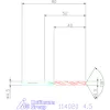 Holex Csigafúró HSS precíziósan hengerelt N 4,5 mm