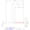 Holex Csigafúró HSS precíziósan hengerelt N 4,7 mm