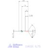 Holex Holex CleverDrill csigafúró HSS N 0,75