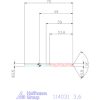 Holex Holex CleverDrill csigafúró HSS N 3,6