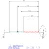 Holex Holex CleverDrill csigafúró HSS N 4,9