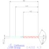 Garant Csigafúró HSS W 4,3 mm
