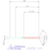 Garant Csigafúró HSS W 4,4 mm