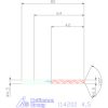 Garant Csigafúró HSS W 4,5 mm